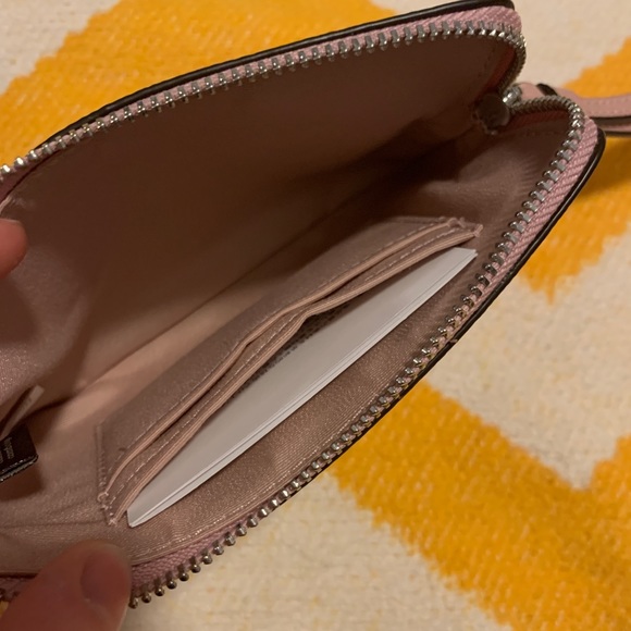 Coach Corner Zip Wristlet - Picture 4 of 6